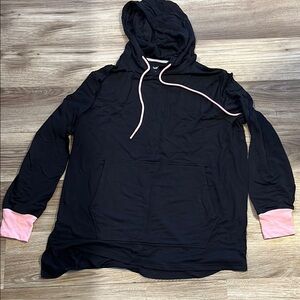 JAMBYS Black and Pink Women's House Hoodie